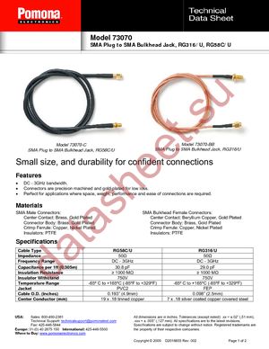 73070-BB-12 datasheet  